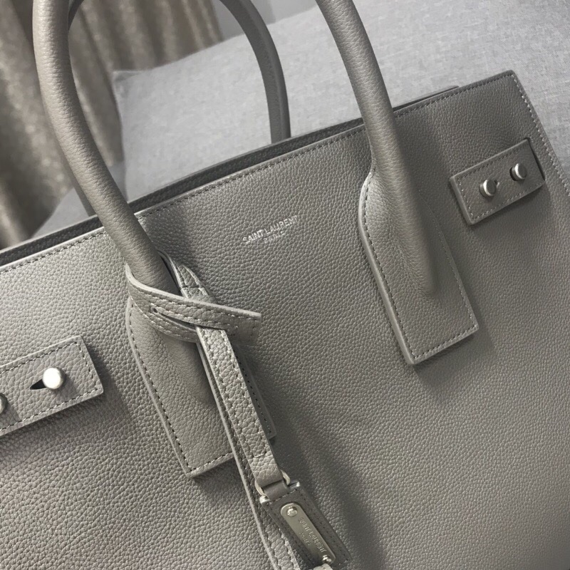 Saint Laurent Sac De Jour Small Stone Grey For Women 12.5in/32cm YSL