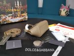 Dolce & Gabbana Small Sicily Bag In Dauphine Beige For Women 7.5in/19cm DG