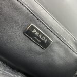 Prada Pocket Nylon And Brushed Bag Black For Women, Women’s Bags 9in/23cm 1BD295_789_F0002_V_BFO