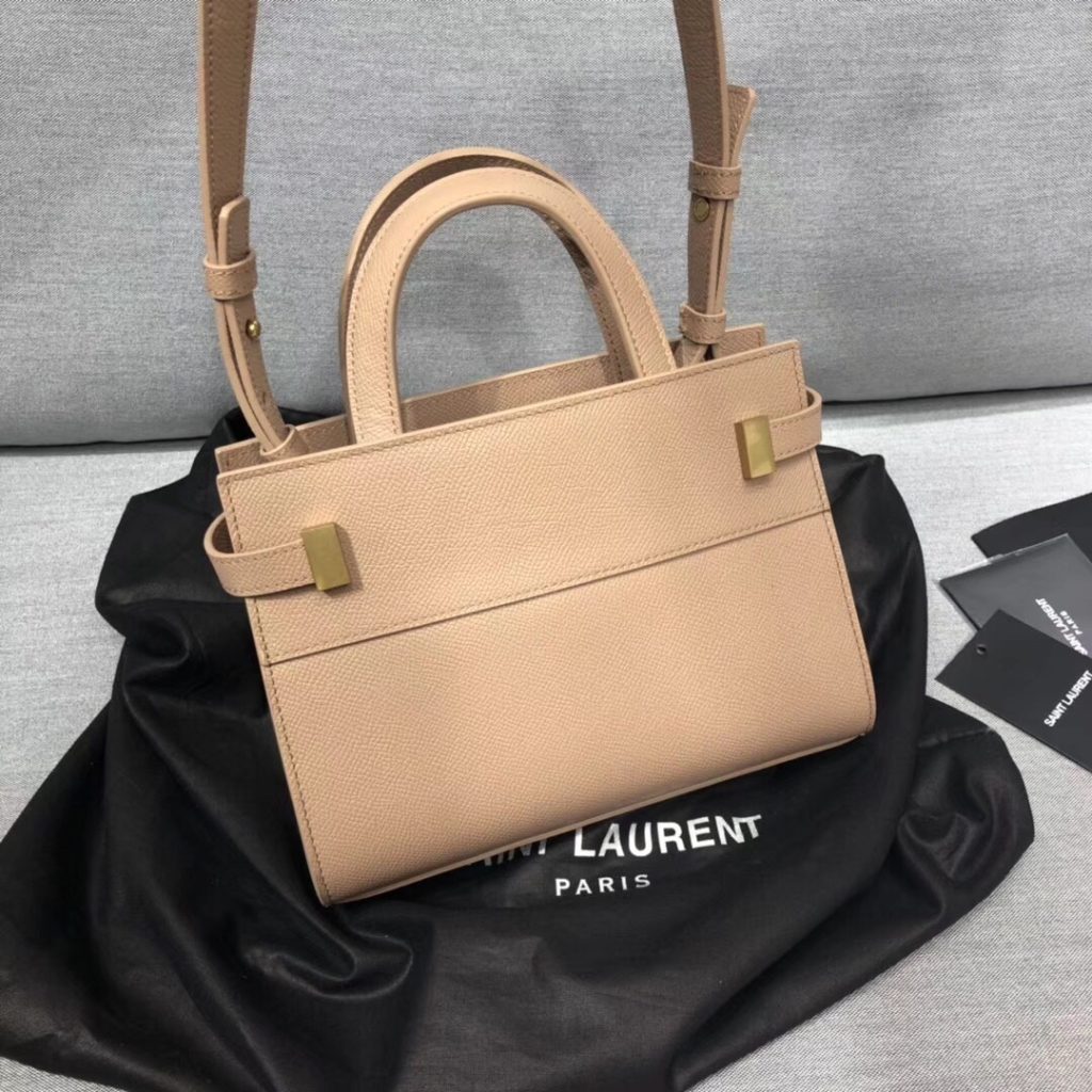 Saint Laurent Manhattan Nano Shopping Bag In Box Beige For Women 8.2in/21cm YSL