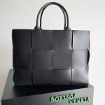 Bottega Veneta Large Arco Tote Bag Black, For Women, Women’s Bags 18.1in/46cm 680165VB1K08838