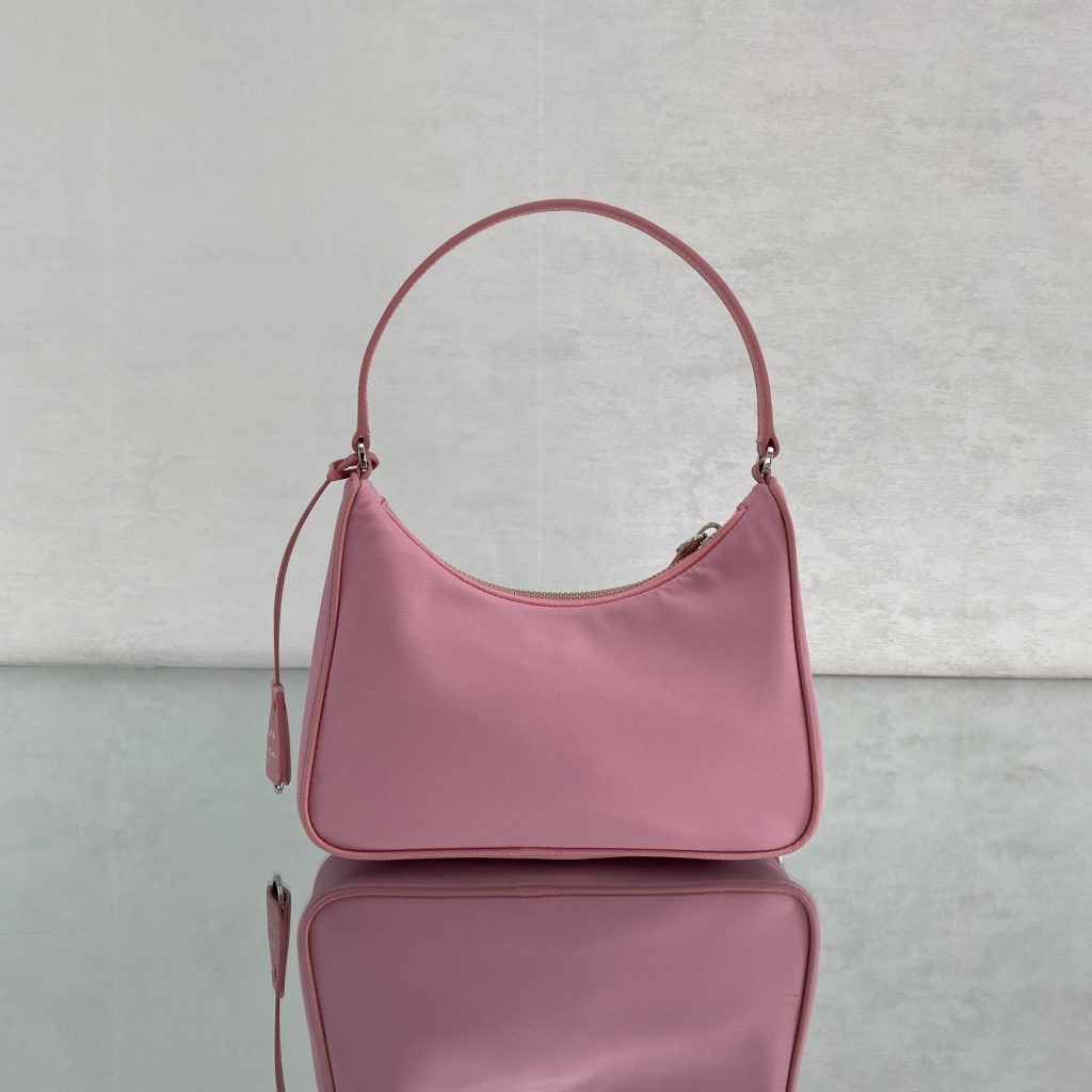 Prada Re-Edition 2005 Re-Nylon Mini Bag Pink For Women, Women’s Bags 8.6in/22cm