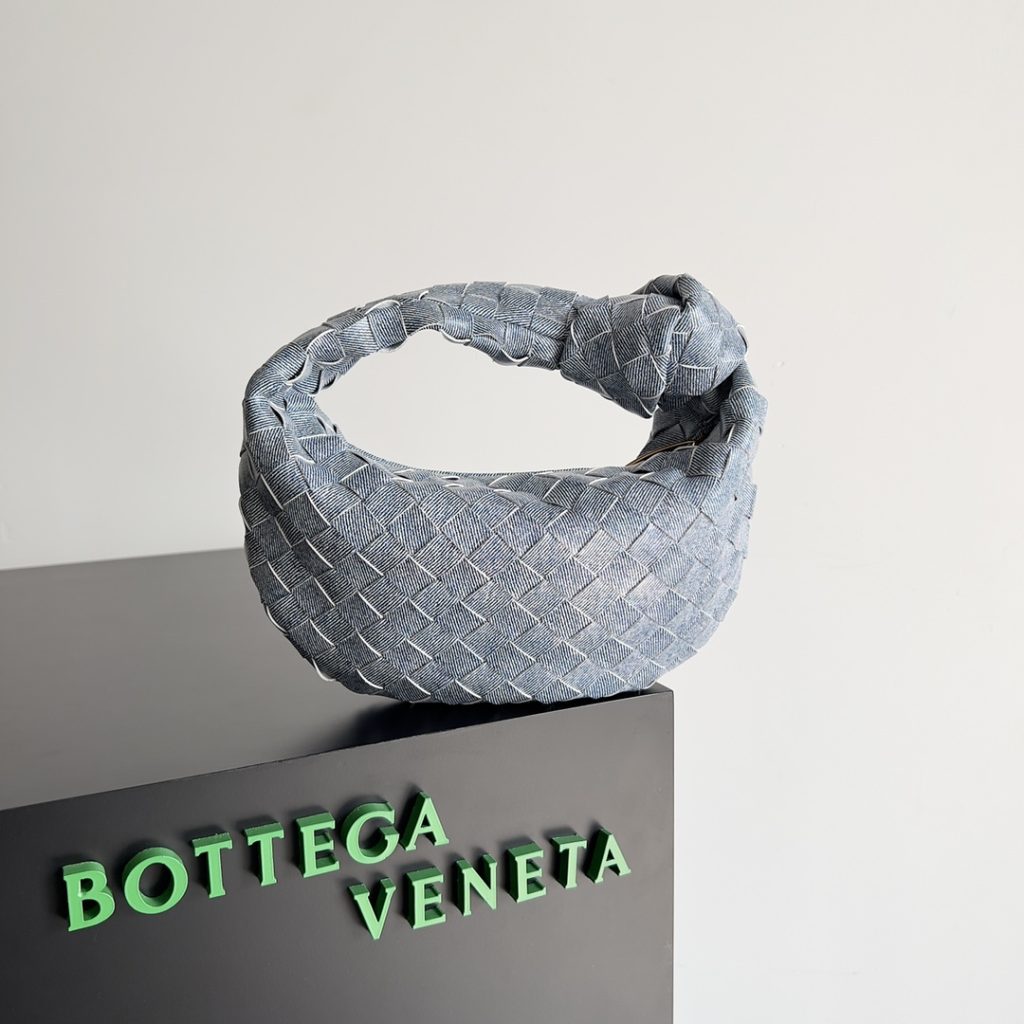 Bottega Veneta Mini Jodie Silver , For Women, Women’s Bags 11in/28cm