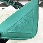 Prada Saffiano Triangle Bag Green For Women, Women’s Bags 11in/28cm 2VH155_2FAD_F0458_V_OOO