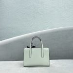 Prada Re-Edition 1995 Brushed Mini Handbag White For Women, Women’s Bags 8.6in/22cm