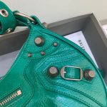 Balenciaga Le Cagole XS Shoulder Bag In Dark Green, For Women, Women’s Bags 13in/33cm