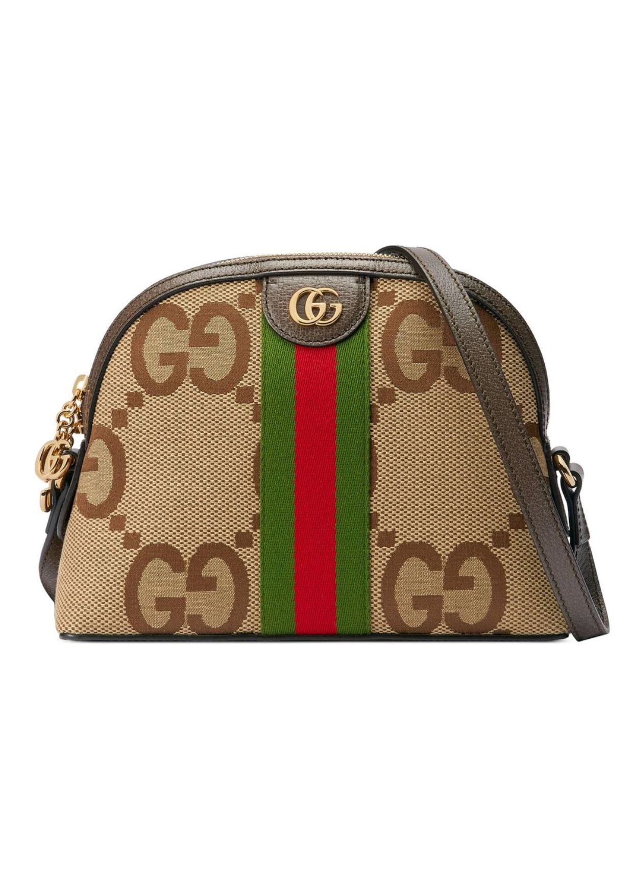 Gucci Ophidia Jumbo GG Small Shoulder Bag Brown For Women, Women’s Bags 9.3in/24cm GG ‎‎499621 UKMIG 2570