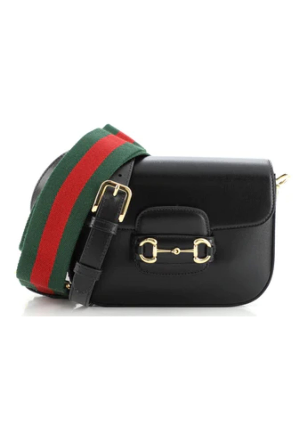 Gucci Horsebit 1955 Mini Bag Black For Women, Women’s Bags 8in/21cm GG 658574 18YSG 1060