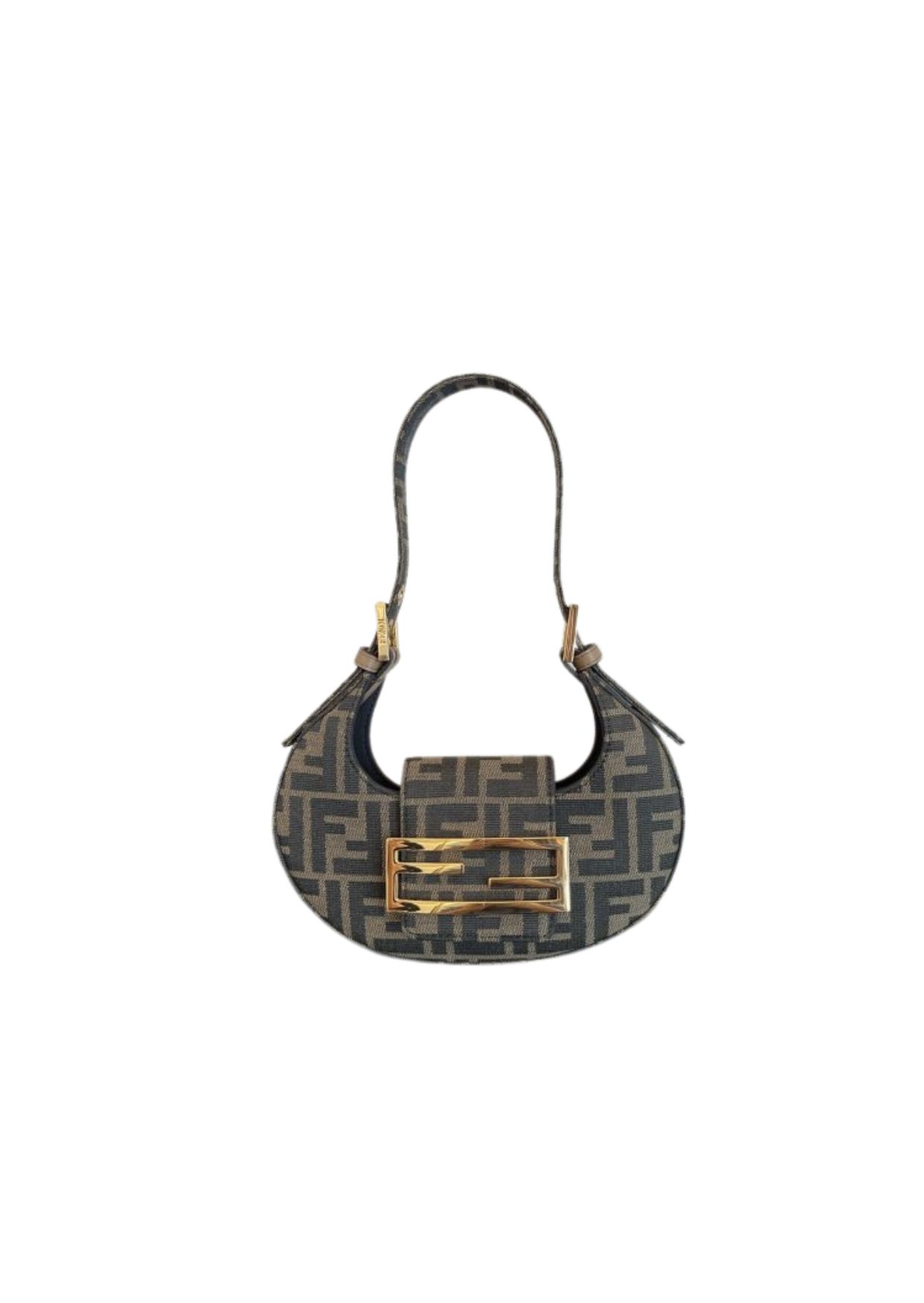 Fendi Cookie FF Fabric Multicolour Mini Bag For Woman 22cm/8.5in 8BS065AKMOF0A6E