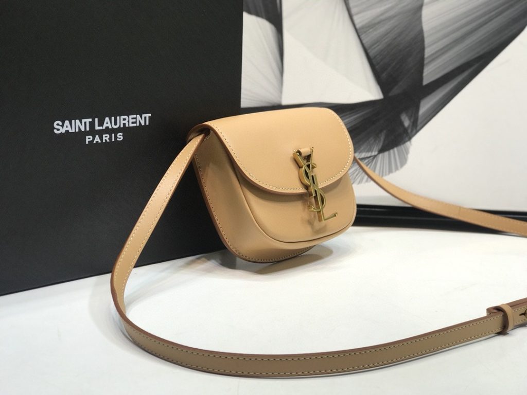 Saint Laurent Kaia Small Satchel Brown For Women 7.2in/18.5cm YSL 619740BWR6W2725