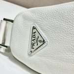 Prada Triangle Pouch White For Women, Women’s Bags 12.2in/31cm