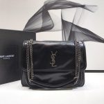 Saint Laurent Niki Medium Chain Bag Black For Women 11in/28cm YSL