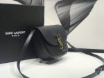 Saint Laurent Kaia Small Shoulder Bag Black For Women 7.2in/18.5cm YSL P00483797