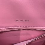 Balenciaga Hourglass Small Handbag In Dark Pink, For Women, Women’s Bags 9in/23cm