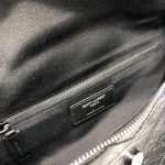 Saint Laurent Niki Medium Crinkled Shoulder Bag Black For Women 11in/28cm YSL