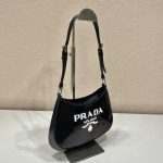 Prada Re-Edition 2000 Sequined Re-Nylon Mini-Bag Black For Women, Women’s Bags 8.6in/22cm 1NE515_2D0Y_F0967