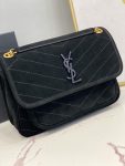 Saint Laurent Niki Medium Chain Bag Black For Women 11in/28cm YSL