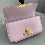 Celine Triomphe Shoulder Bag Pink For Women 8in/20cm