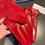 Chanel Gloves In Red