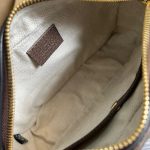 Gucci Jumbo GG Mini Bag Camel And Ebony Jumbo GG Canvas For Women  8.9in/22.5cm GG 696075 UKMDG 2570