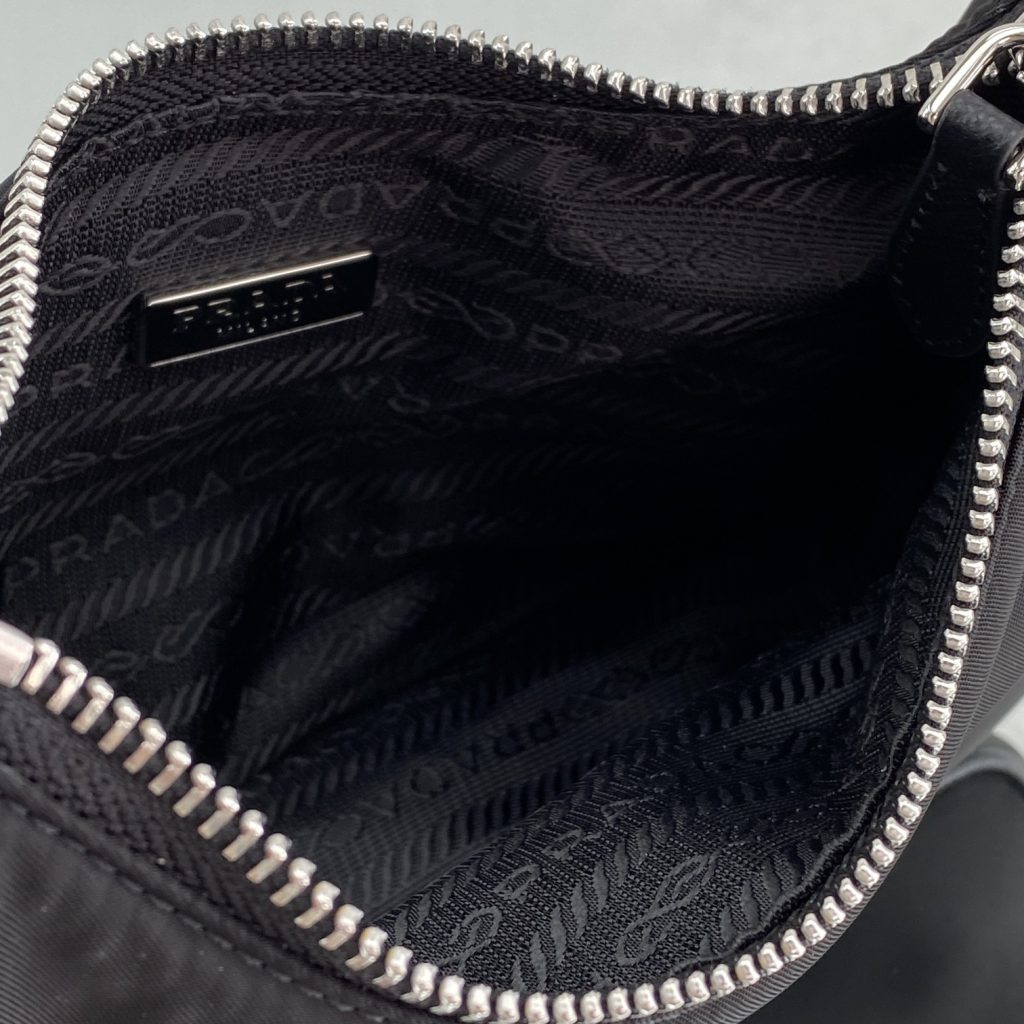 Prada Re-Edition 2005 Re-Nylon Mini Bag Black For Women, Women’s Bags 8.6in/22cm