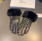 Dior Gloves In Black