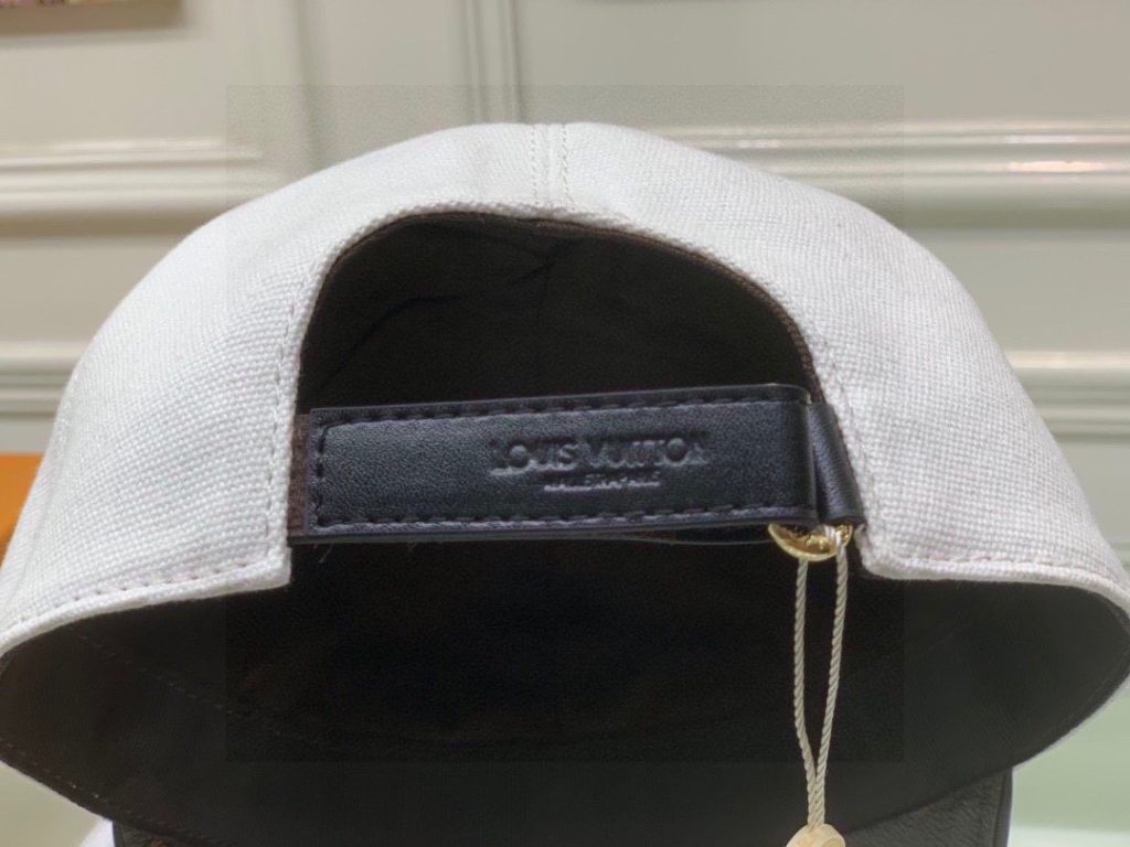 Louis Vuitton x Supreme LV Get Ready Cap White/Brown LV Cap