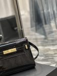 Saint Laurent Manhattan Small Shoulder Bag Black For Women 9.4in/24cm YSL 675626B870J1000