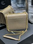 Saint Laurent Sunset Medium Chain Bag For Women 8.6in/22cm Beige YSL 442906DND0J2721