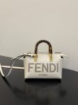 Fendi By The Way White Mini Bag For Woman 17cm/6.5in