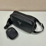 Prada Shoulder Bag Black For Women, Women’s Bags 8.6in/22cm 1BH182_2DKV_F0002_V_N9O