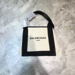 Balenciaga Navy Small Cabas Tote Bag In Black, For Women, Women’s Bags 18.5in/47cm 3399332HH3N9260