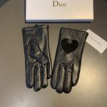 Dior Gloves In Black