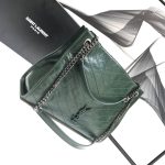 Saint Laurent Niki Medium Shopping Bag Green For Women 12.6in/32cm YSL