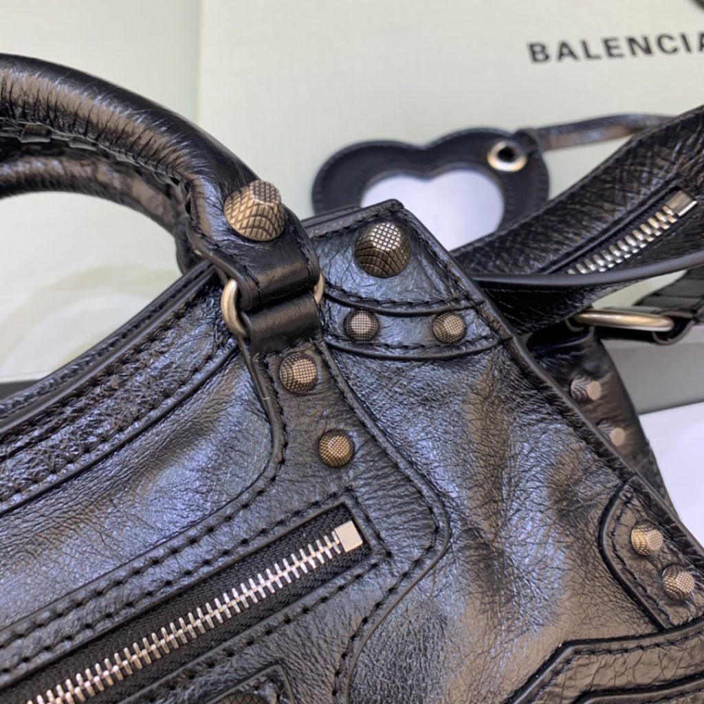 Balenciaga Neo Cagole XS Handbag In Black, For Women, Women’s Bags 10.2in/26cm 700940210B01000