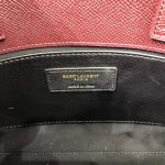 Saint Laurent Manhattan Nano Shopping Bag In Box Burgundy For Women 8.2in/21cm YSL