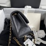 Chanel Mini Classic Handbag Black For Women 20cm/7.9in