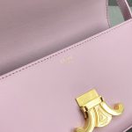 Celine Triomphe Shoulder Bag Pink For Women 8in/20cm