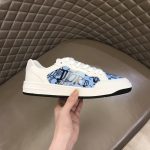 Christian Dior Sneakers White/Blue For Men CD