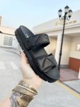 Prada Padded Nappa Slides Black For Women 0.8in/20mm PRD