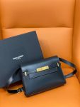 Saint Laurent Manhattan Small Shoulder Bag Black For Women 9.4in/24cm YSL 6756260SX0W1000