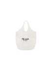 Prada Raffia Tote Bag White For Women, Women’s Bags 20in/51cm 1BG424_2A2T_F0009_V_OOO