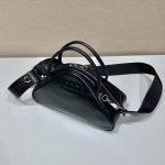 Prada Triangle Bag Black For Women, Women’s Bags 9.8in/25cm 1BB082_2BYA_F0002_V_NEO