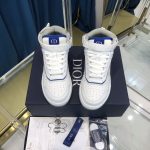 Christian Dior B27 High-Top Sneaker White/Blue For Men CD