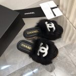 Chanel Women’s Mules Black For Women 1.4in/3.5cm G39357 X56716 K4791