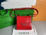 Bottega Veneta Clip Bag Red, For Women, Women’s Bags 9in/23cm