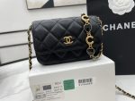 Chanel Mini Flap Bag Black For Women, Women’s Bags 12.5cm