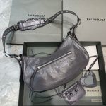 Balenciaga Le Cagole XS Shoulder Bag In Gray, For Women, Women’s Bags 13in/33cm