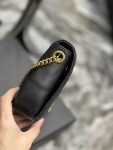 Saint Laurent Kata 99 Chain Bag Black With Gold Hardware For Women 10.2in/26cm YSL