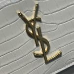 Saint Laurent Sunset Medium Chain Bag For Women 8.6in/22cm White YSL 442906DND0J9207